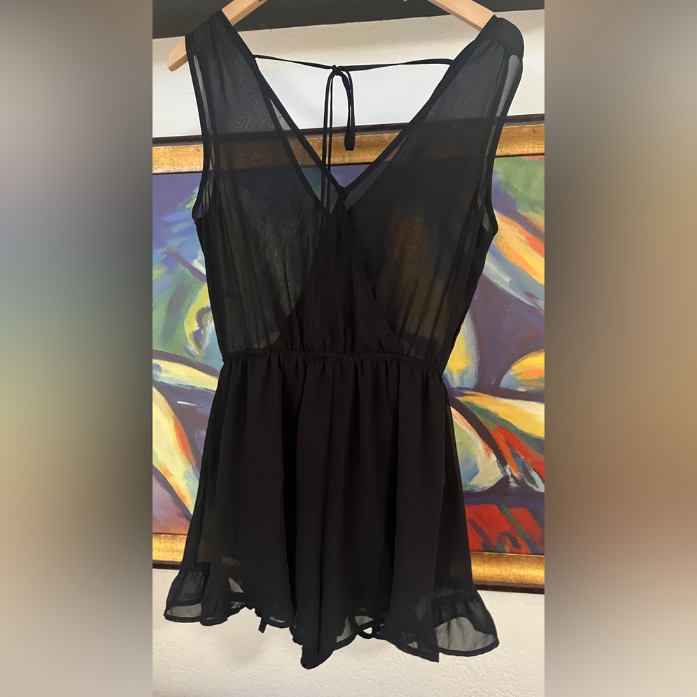 Astr jumpsuit women’s Black Beach - Picture 8 of 8